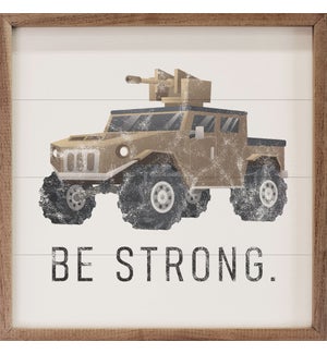 Be Strong Armoured Vehicle White